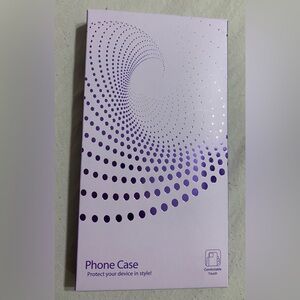 Purple Dot Pattern Phone Case - Unbranded